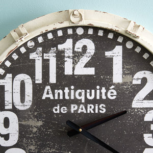 Antiquite De Paris Wall Clock