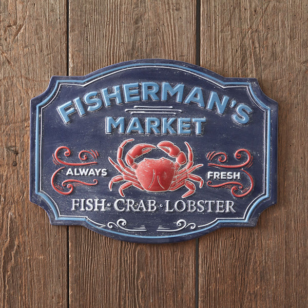 Fisherman's Market Wall Sign