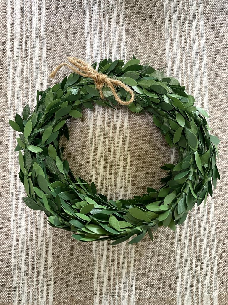 Faux Leafy Garland - Foliage Green