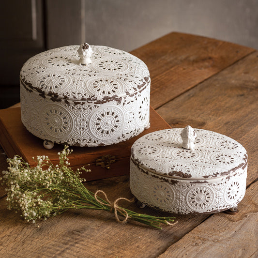 Vintage Inspired Trinket Boxes