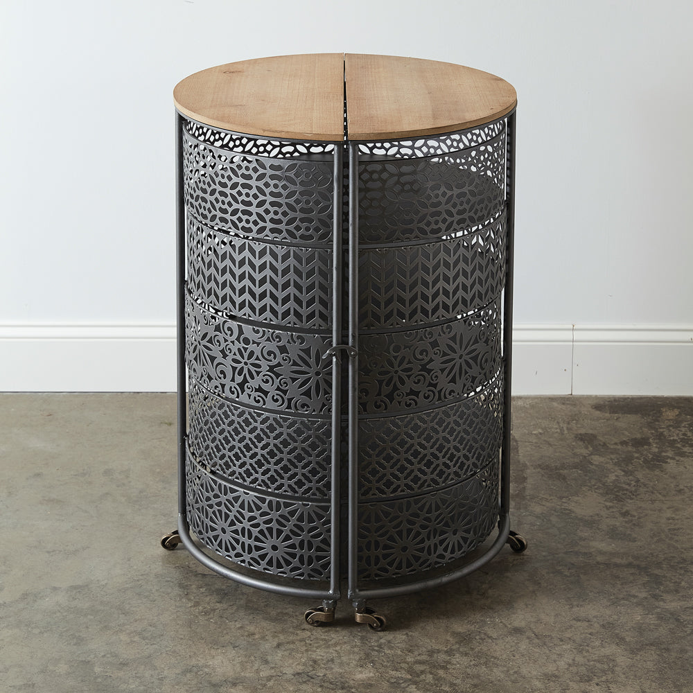 Metal Expandable Storage Table