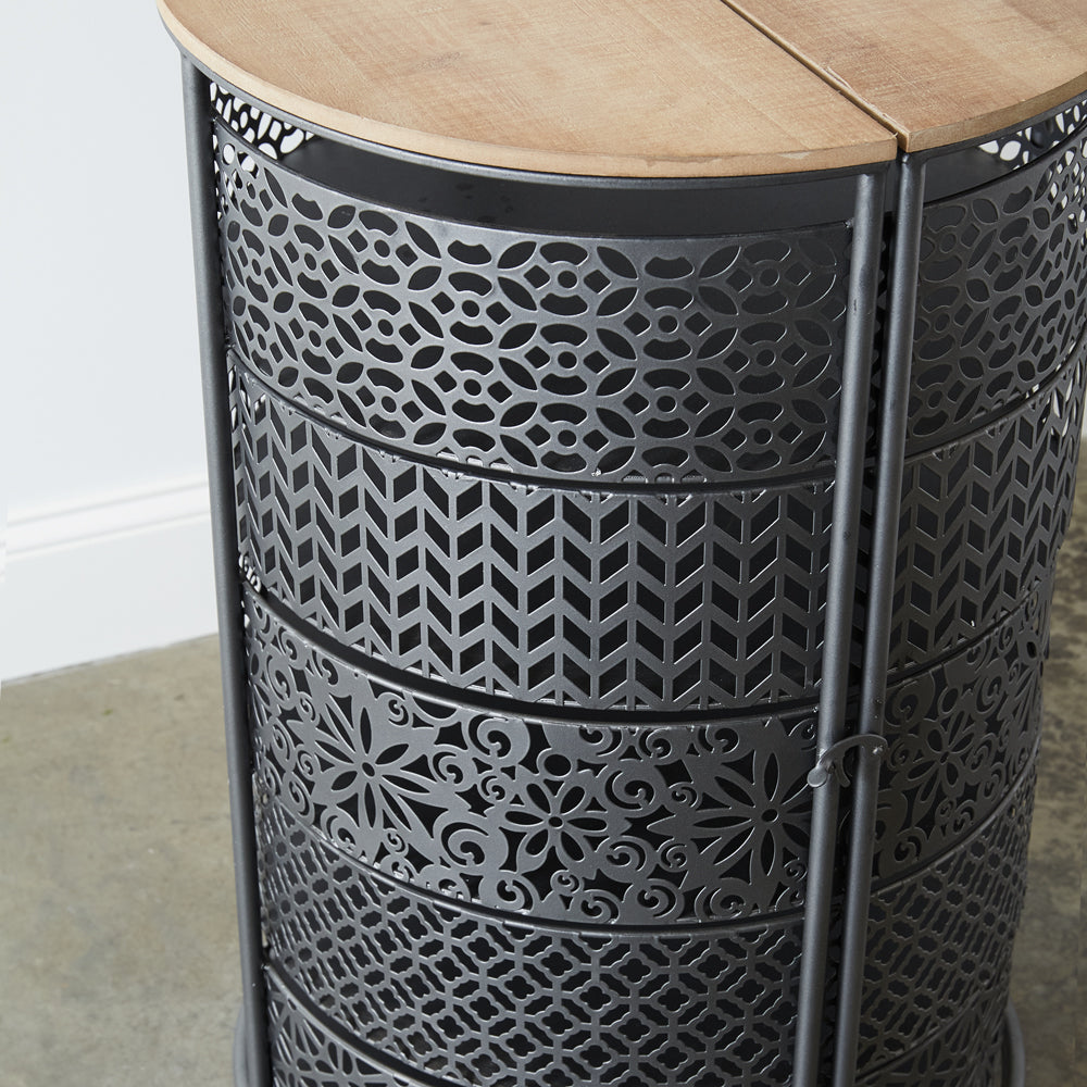 Metal Expandable Storage Table